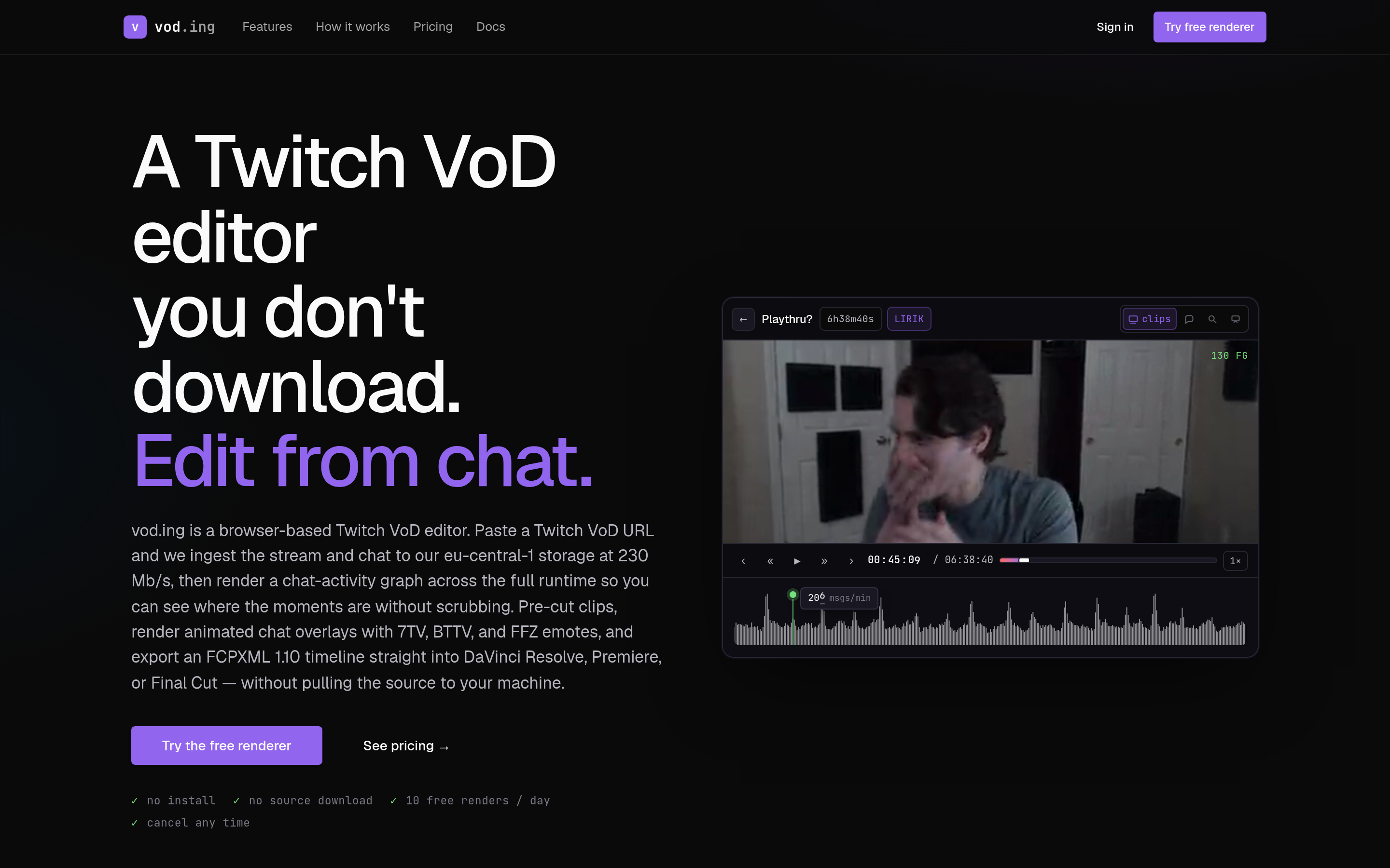 vod.ing screenshot